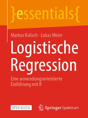 cover image of Logistische Regression